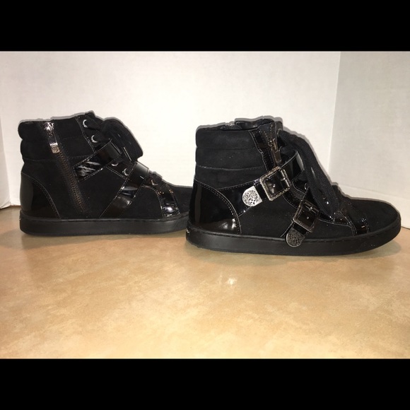 Vince Camuto black suede sneakers - Picture 5 of 5